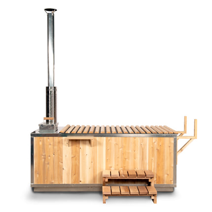 Leisurecraft Canadian Timber Starlight Wood Burning Hot Tub