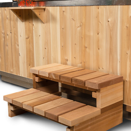 Leisurecraft Canadian Timber Starlight Wood Burning Hot Tub