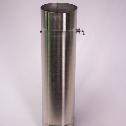 North Shore Sauna Sauna Stove Chimney Pipe with Damper | 4"