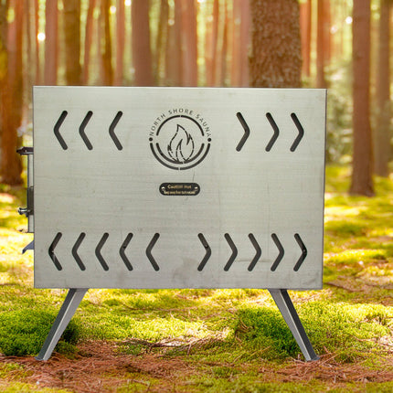 North Shore Sauna Tent Wood Stove XL