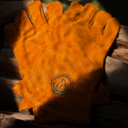 North Shore Sauna Heat Resistant Leather Gloves