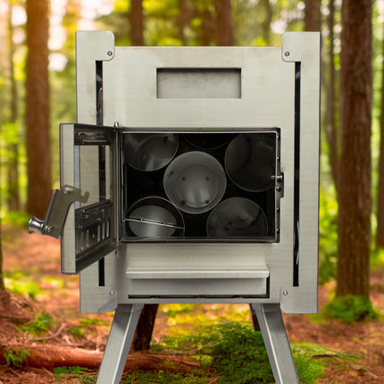 North Shore Sauna Tent Wood Stove XL