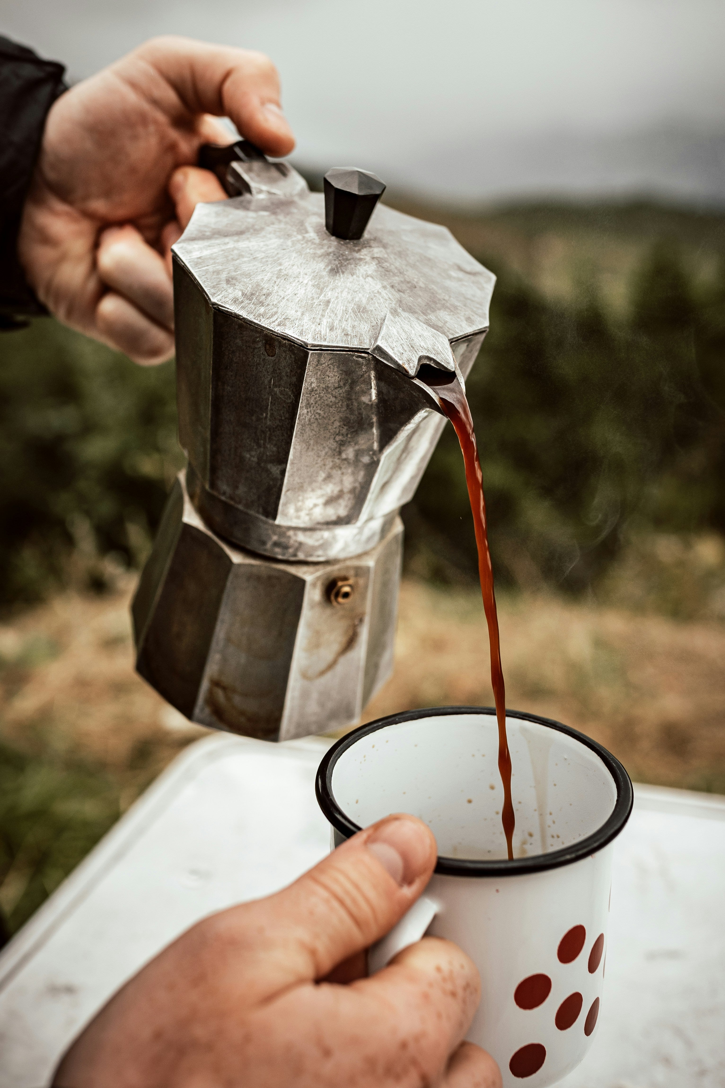 How to Make Fresh Coffee Over a Campfire