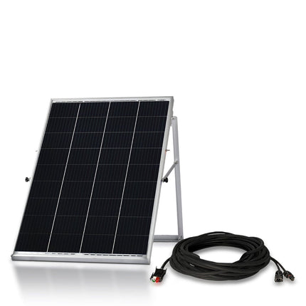 Nature's Generator Rigid 100W Monocrystalline Solar Panel Plus Stand