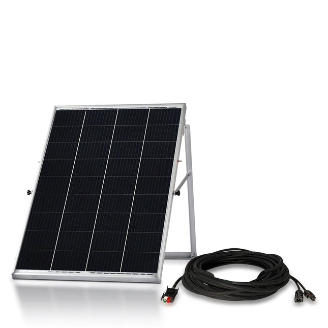 Nature's Generator Rigid 100W Monocrystalline Solar Panel Plus Stand