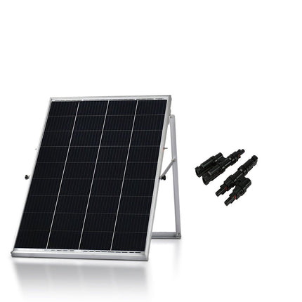 Nature's Generator Rigid 100W Monocrystalline Solar Panel Plus Stand