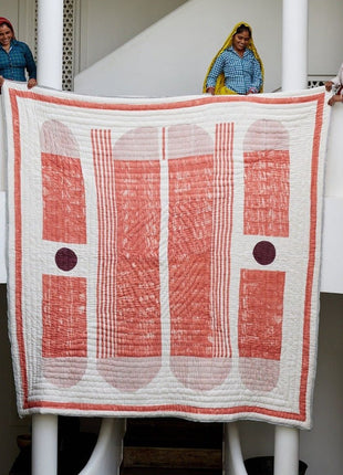 Powered By People Bauhaus Quilt