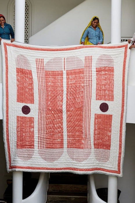 Powered By People Bauhaus Quilt
