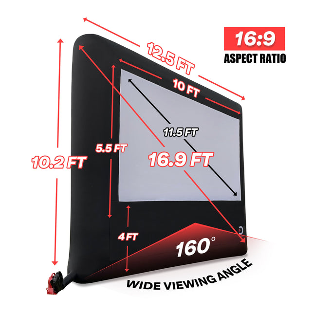 Elite Outdoor Movies Home 10' Outdoor Cinema System