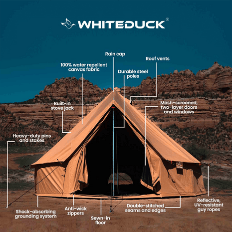 White Duck Outdoors 13' Regatta Bell Tent