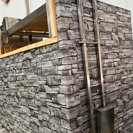 Tagwood BBQ 09SS Insert Style Argentine Santa Maria Wood Fire & Charcoal Gaucho Built in Grill