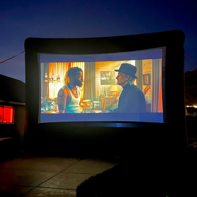 Elite Outdoor Movies Professional 10' Inflatable Screen