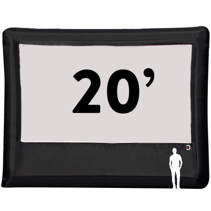 Elite Outdoor Movies Professional 20' Inflatable Screen