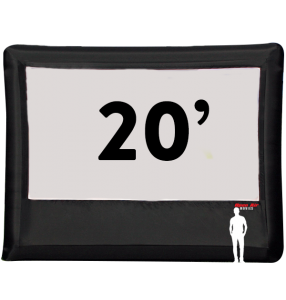 Elite Outdoor Movies Professional 20' Outdoor Cinema System