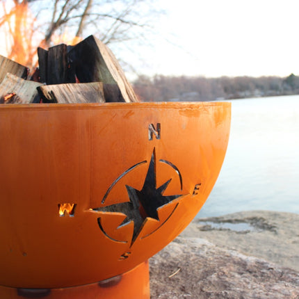 Fire Pit Art Navigator Fire Pit: Wood, Gas, or Propane Options