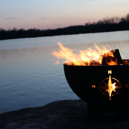 Fire Pit Art Navigator Fire Pit: Wood, Gas, or Propane Options