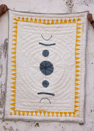 New Moon Baby Quilt (Reverse)