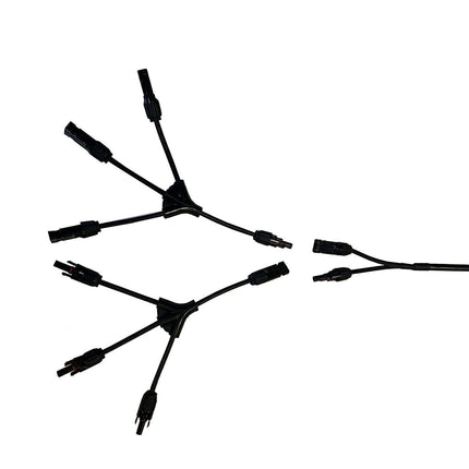 Nature's Generator 3-Way MC4 Branch Connectors