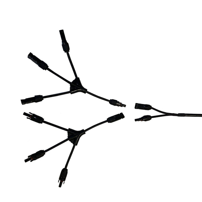 Nature's Generator 3-Way MC4 Branch Connectors