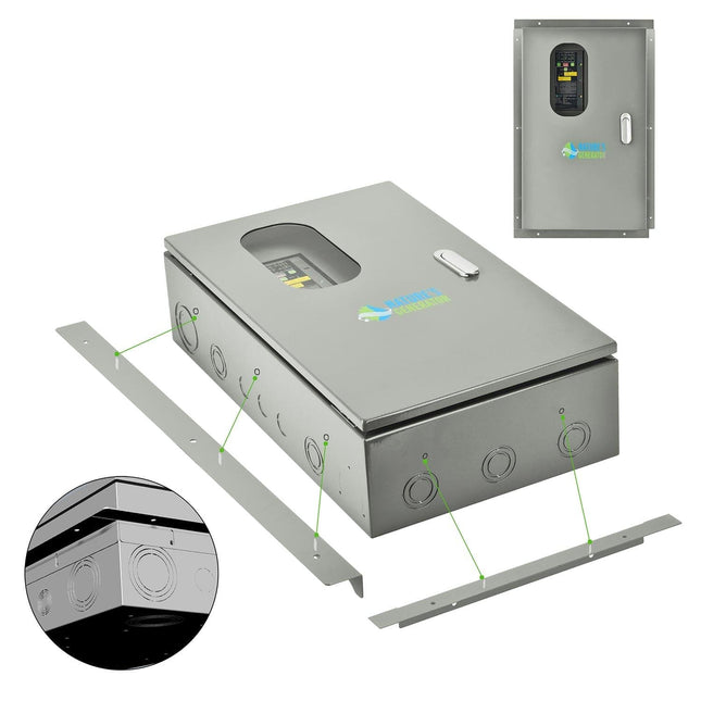 Nature's Generator 30A Automatic Transfer Switch Flush Mount