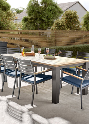 Elba 9-Piece Dining Set, Spectrum Indigo