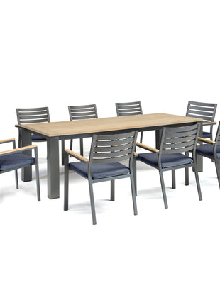 Elba 9-Piece Dining Set, Spectrum Indigo