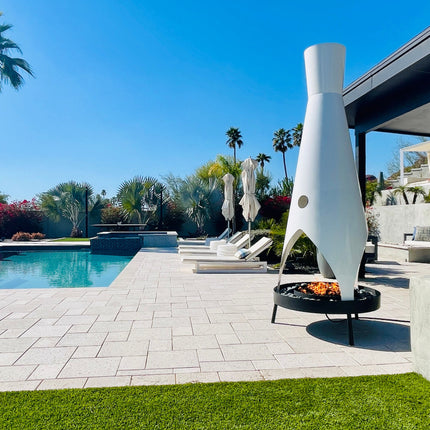 Modfire 9ft Stratofire Wood Burning Fireplace