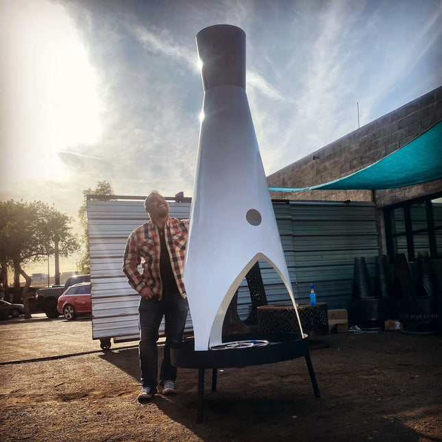 Modfire 9ft Stratofire Wood Burning Fireplace