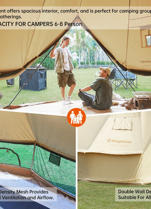 KingCamp KHAN C Bell Tent
