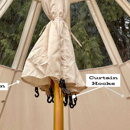13' (4M) Stella™ Stargazing Canvas Tent