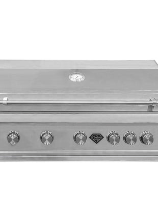 42" Diamond Grills Built In Grill - 5 Burner - (NG) Natural Gas Stainless Steel From Diamond Grills