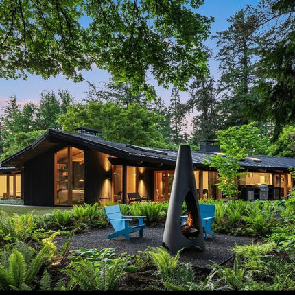 Modfire 7ft Bonfire Wood Burning Fireplace