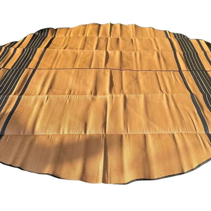 Striped Bell Tent Floor Matting Cover | 20' (6M) Size