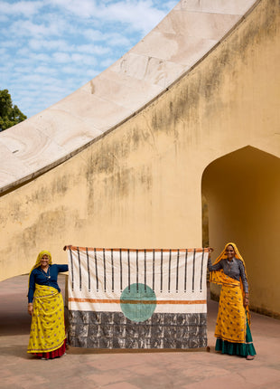 Powered By People Midnight Moon Throw