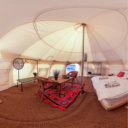 Lotus Belle 20ft Hybrid Deluxe Tent