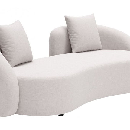 Zuo Modern Sunny Isles Loveseat and Side Table
