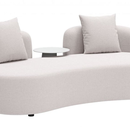 Zuo Modern Sunny Isles Loveseat and Side Table