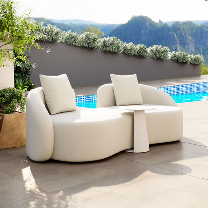 Zuo Modern Sunny Isles 7 Piece Outdoor Luxe Lounge Collection