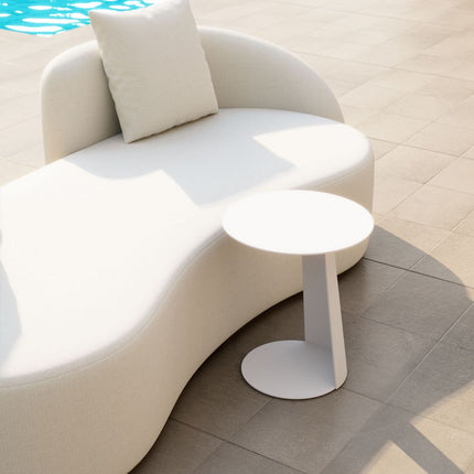 Zuo Modern Sunny Isles Loveseat and Side Table