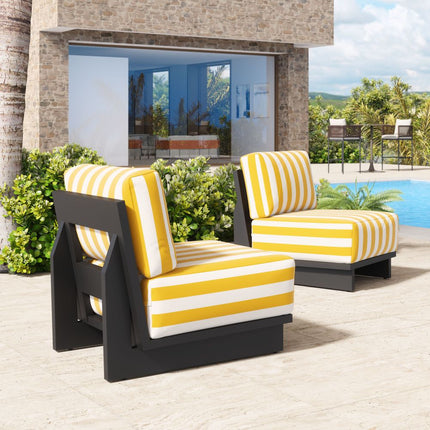 Zuo Modern Shoreline Outdoor Chair Set of 2