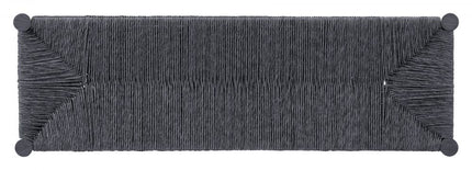 Zuo Modern Iska Suan 5 Piece Outdoor Dining Set - Black