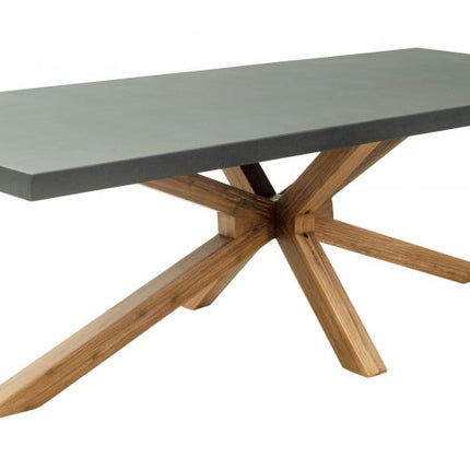 Zuo Modern Iska Suan 5 Piece Outdoor Dining Set - Black