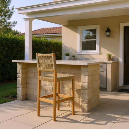 Zuo Modern Corde Bar Stool, Set of 2