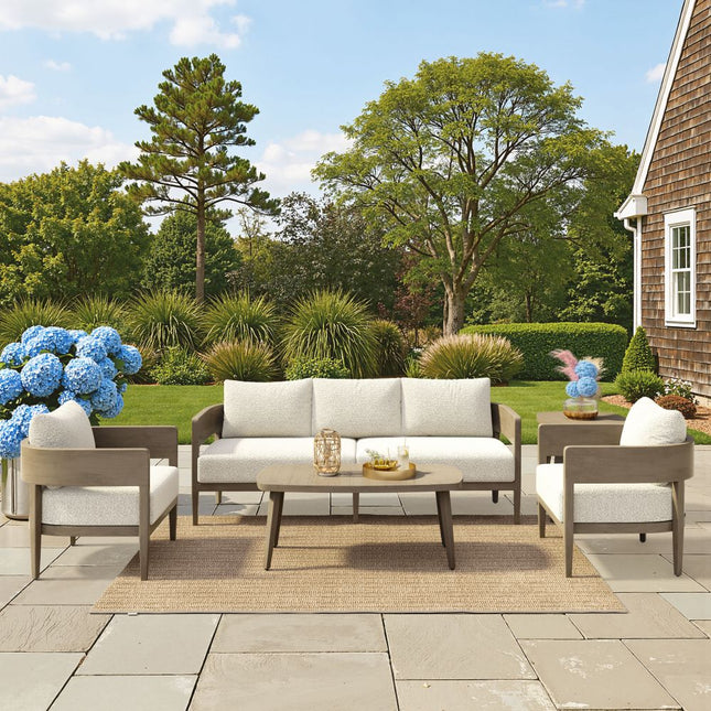 Zuo Modern Foret 5 Piece Outdoor Lounge Set