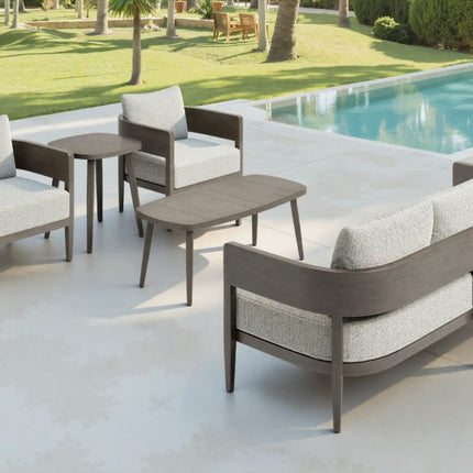 Zuo Modern Foret 5 Piece Outdoor Lounge Set