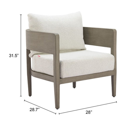 Zuo Modern Foret 5 Piece Outdoor Lounge Set