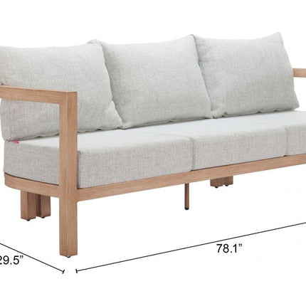 Zuo Modern Leto 5 Piece Outdoor Lounge Set