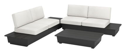 Zuo Modern Tien 4 Piece Outdoor Lounge Set