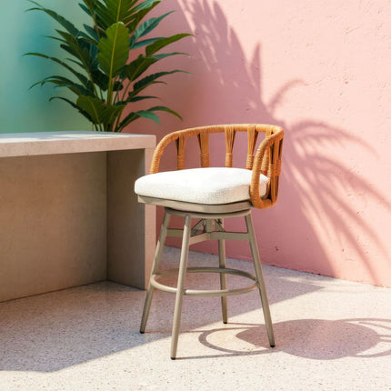 Zuo Modern Safal Swivel Bar Stool, Set of 2