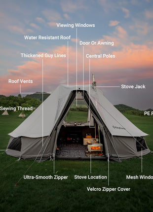 KingCamp Khan Villa Tent